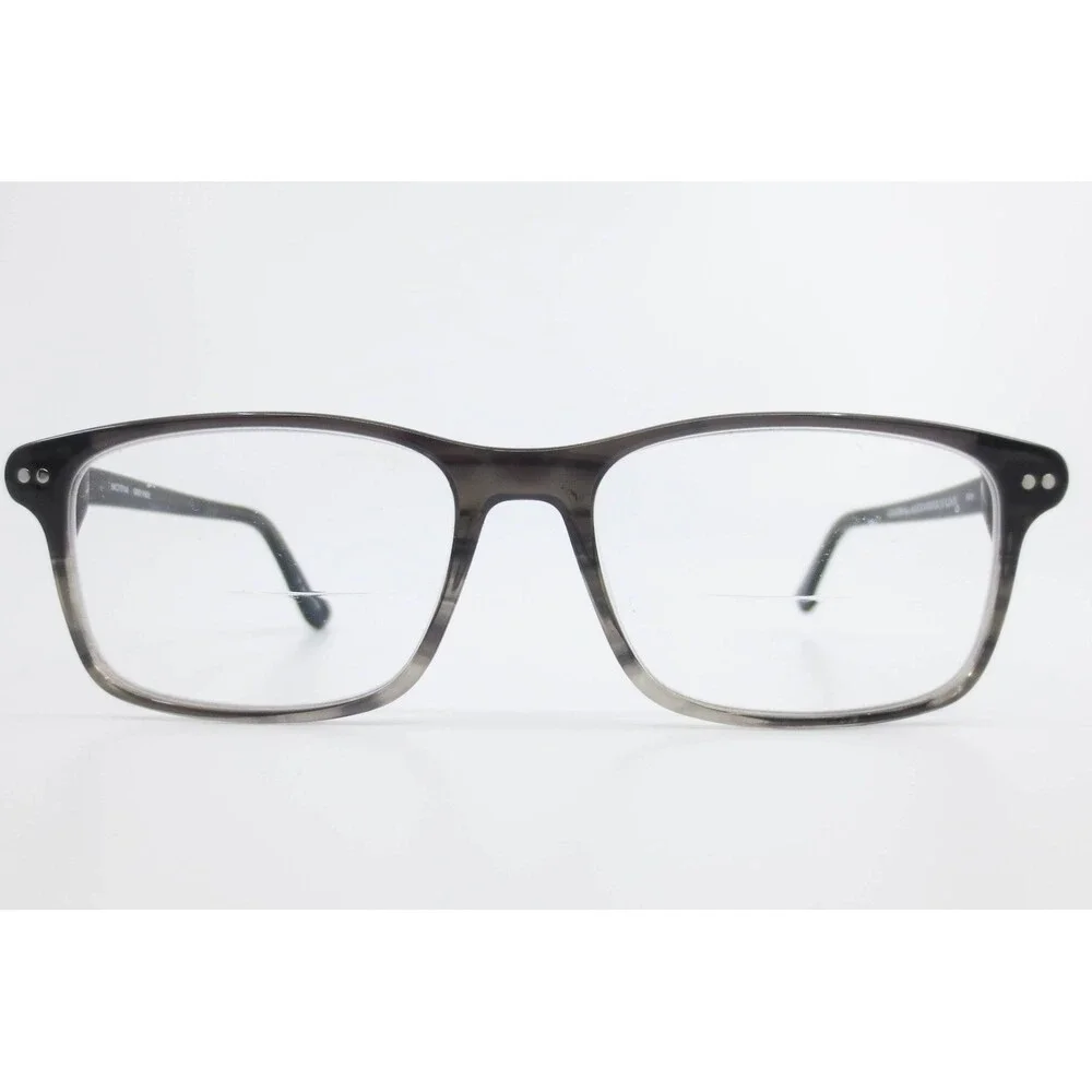 Colours by Alexander Julian Grey Fade Rectangular Eyeglass Frames 54-17-140